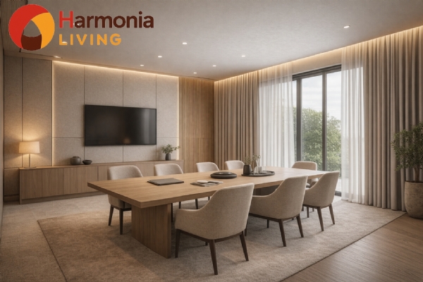 Giải pháp âm học phòng họp tại gia | Chống ồn – Tăng riêng tư – Âm thanh rõ nét 2026